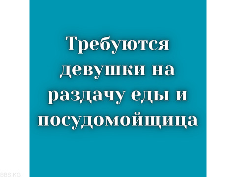 Требуются девушки на раздачу пищи, Западный Автовокзал.