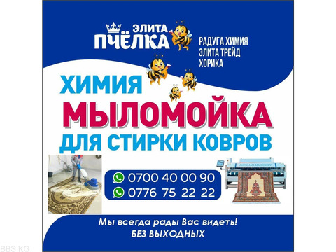 Мыломойка для стирки ковров. Химия